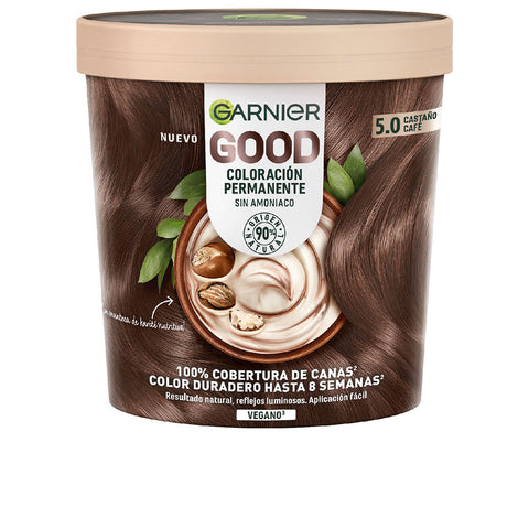 GOOD permanent color #5.0 brown coffee 217 ml