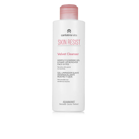 SKIN RESIST VELVET gentle cleansing gel for face and eyes 200 ml