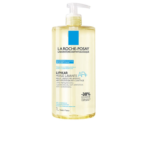 LIPIKAR AP+ Cleansing Oil Anti-irritation Body Cleanser for Atopic Skin 1000 ml