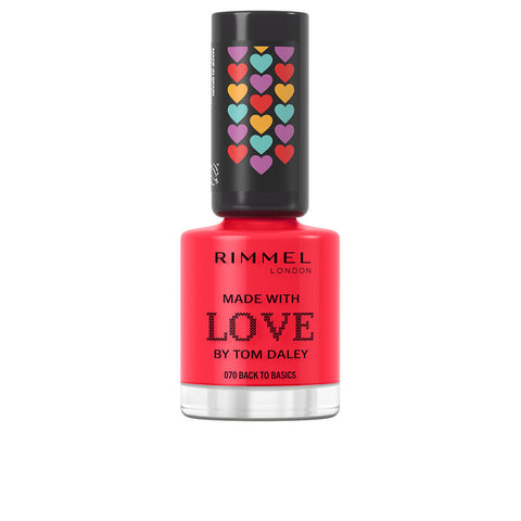 MADE WITH LOVE by Tom Daley nail polish #430-coralicious 8 ml