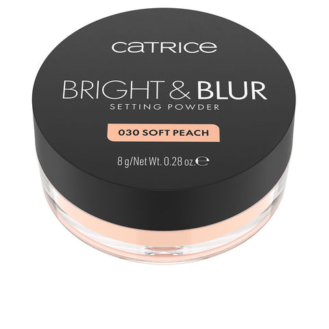 BRIGHT &amp; BLUR loose setting powder #030-Soft Peach 8 gr