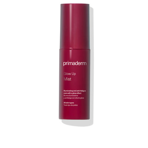 PRIMADERM GLOW UP MIST bruma iluminadora y antifatiga con efecto glow 50 ml