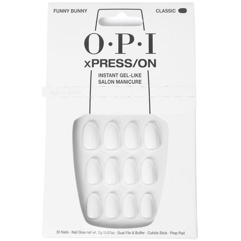 OPI xPRESS/ON Artificial Nails Iconic Shades #Funny Bunny 30 u