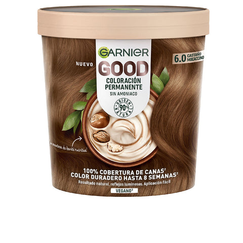 GOOD permanent color #6.0 mochaccino chestnut 217 ml