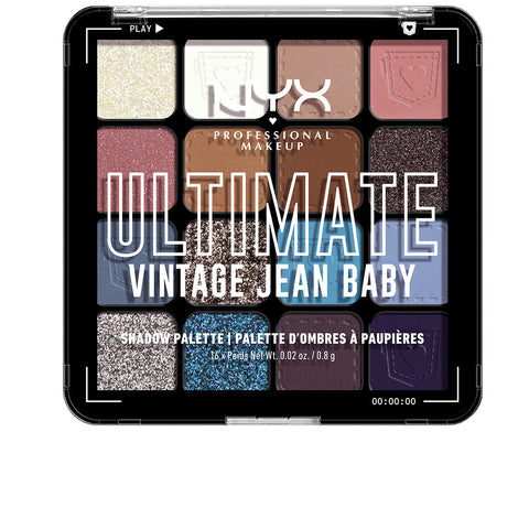 ULTIMATE VINTAGE JEAN BABY eyeshadow palette 16 x 0.8 gr