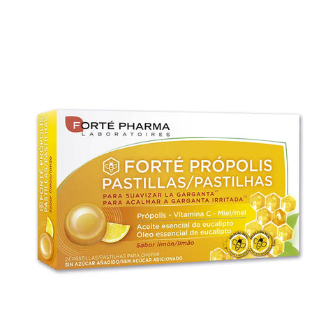 PRÓPOLIS pastillas para chupar sabor limón 24 u