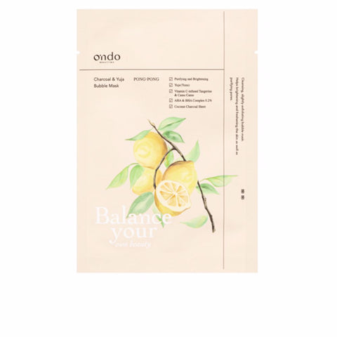 CHARCOAL & YUJA bubble mask 25 ml