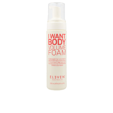 I WANT BODY volume foam 200 ml