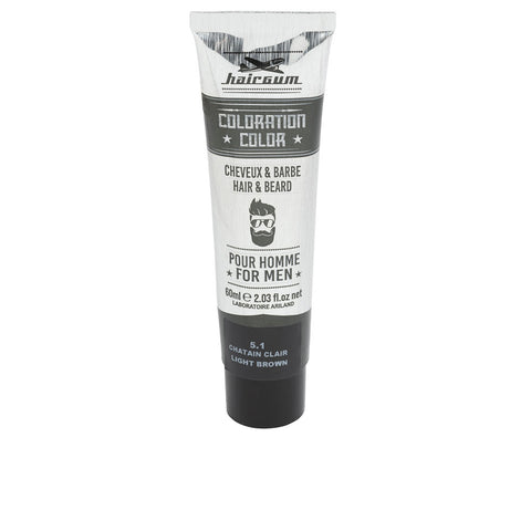 COLORATION beard and hair dye #5.1-Light Brown 60 gr
