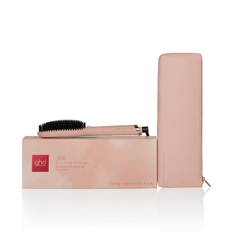 ghd glide Take Control Now electric straightening brush 2 units