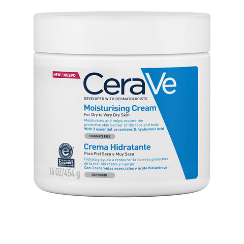 MOISTURIZING CREAM for dry to very dry skin 454 gr