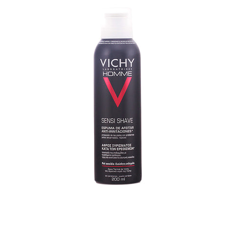 VICHY HOMME anti-irritation shaving foam for sensitive skin 200 ml