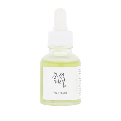 CALMING SERUM green tea + panthenol soothes and strengthens hydration 30 ml
