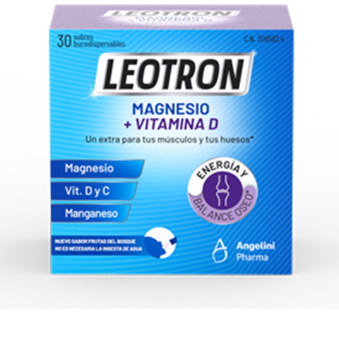 LEOTRON MAGNESIUM + VITAMIN D sticks 30 u