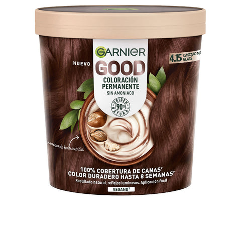 GOOD permanent color #4.15 icy chestnut 217 ml