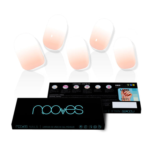 GEL NAIL FILM nude baby boomer premium luxe #gradient 20 u