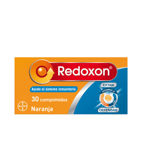 REDOXON EXTRA DEFENSAS comprimidos efervescentes #naranja 30 u