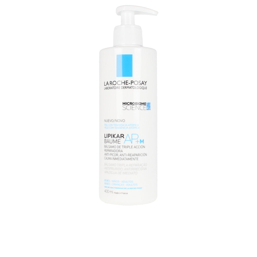 LIPIKAR BAUME AP+M soothing anti-itch moisturizing body balm for atopic skin 400 ml