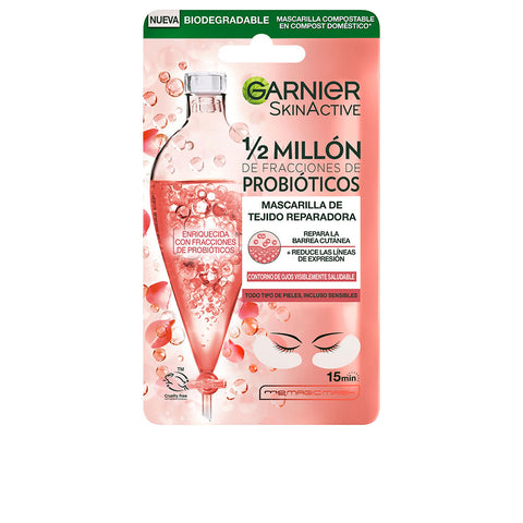 SKINACTIVE PROBIÓTICOS mascarilla tejido reparadora ojos y líneas de expresión 1 u