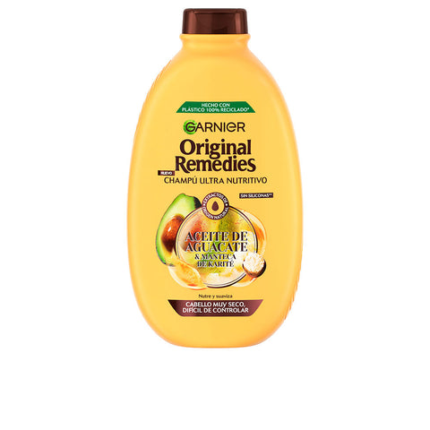 ORIGINAL REMEDIES avocado and shea shampoo 600 ml