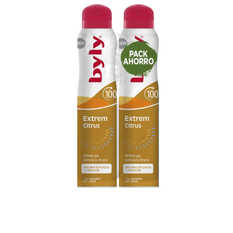 BYLY EXTREM CITRUS DEO VAPO LOT 2 x 200 ml