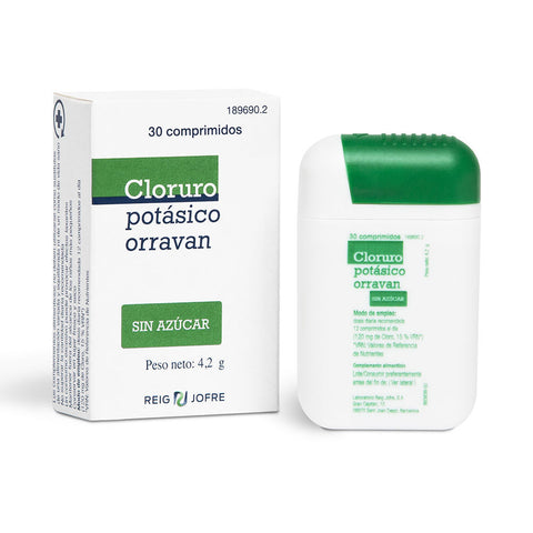 POTASSIUM CHLORIDE sugar-free 30 tablets