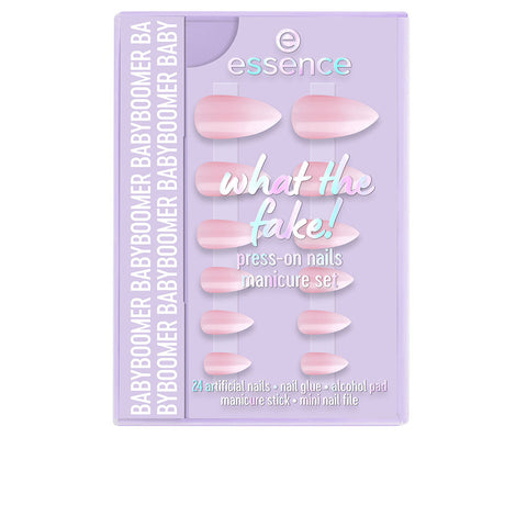 WHAT THE FAKE! Fake Nails Set #03 - Babyboomer 6 pcs