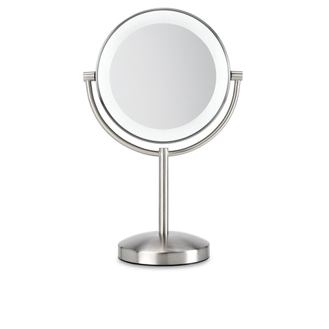 ESPEJO DE MAQUILLAJE LED 2 caras 1 u