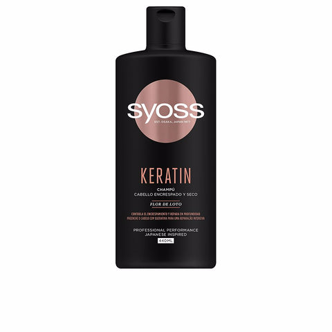KERATIN shampoo for frizzy and dry hair 440 ml