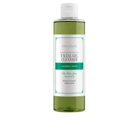 Balancing and purifying FACIAL GEL CLEANSER cucumber &amp; juniper 200 ml