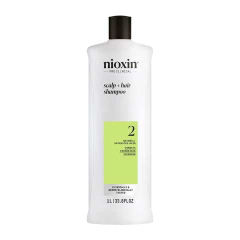 SYSTEM 2 - Shampoo - Natural Hair with Advanced Weakening 1000 ml