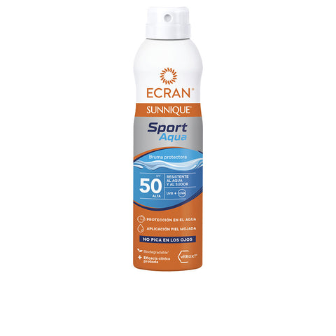 ECRAN SUNNIQUE SPORT AQUA protective mist SPF50+ 250 ml