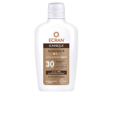 ECRAN SUNNIQUE BRONCEA+ protective milk SPF 30 200 ml