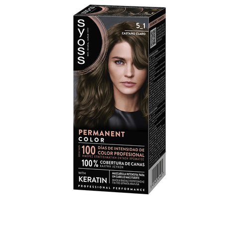 PERMANENT COLOR #5.1-Castaño Claro 1 u