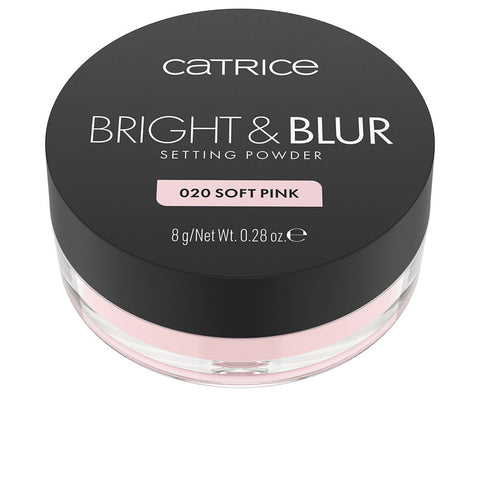 BRIGHT &amp; BLUR loose setting powder #020-Soft Pink 8 gr