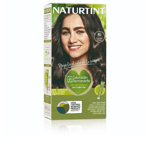 NATURTINT ammonia-free hair color #4G-Golden Chestnut 170 ml