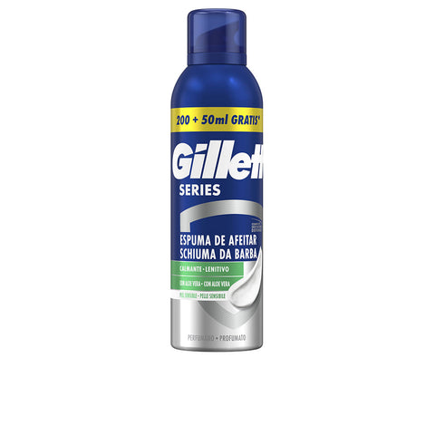 GILLETTE SERIES shaving foam sensitive skin 250 ml