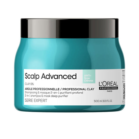 SCALP ADVANCED anti-oiliness 2-in1 shampoo &amp; mask deep purifier clay 500 ml