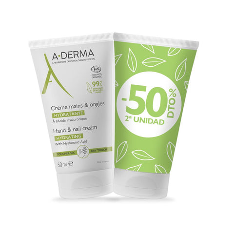 Essential Range moisturizing hand and nail cream pack of 2 x 50 ml