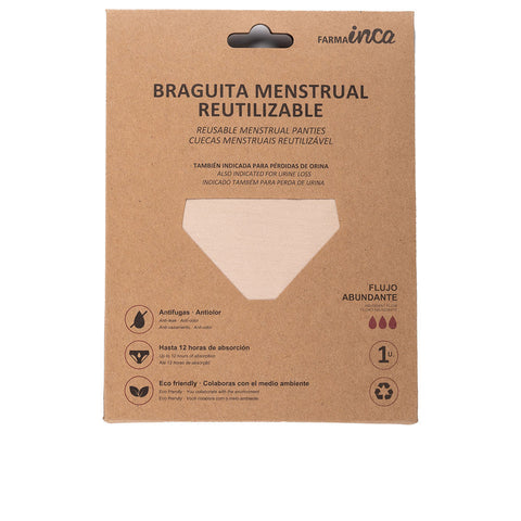 MENSTRUAL PANTIES super absorption #nude size XL 1 unit