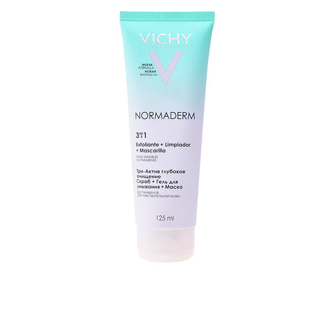 NORMADERM 3 IN 1 exfoliant, cleanser and mask 125 ml