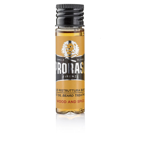 WOOD AND SPICE Hot Beard Oil Treatment 4 x 17 ml