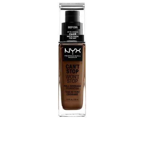 CAN'T STOP WON'T STOP full coverage foundation #deep cool