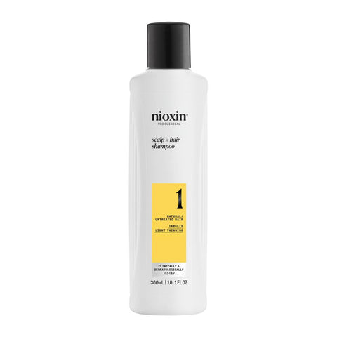 SYSTEM 1 - Shampoo - Natural Hair with Mild Weakening 300 ml