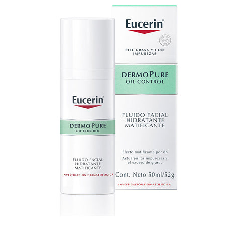 DERMOPURE oil control mattifying moisturizing facial fluid 50 ml