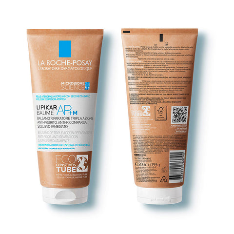 LIPIKAR BAUME AP+M CARTON TUBE soothing moisturizing body balm for atopic skin 200 ml