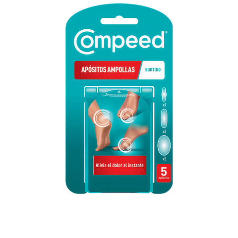 Blister plasters, assorted, 3 sizes, 5 units