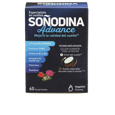 SOÑODINA bilayer melatonin 60 tablets